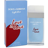 Light Blue Love Is Love Perfume By Dolce & Gabbana for Women - Purple Pairs